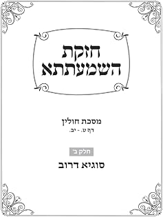 Chazakas HaShmaatta: Chullin - Rov, Chelek Beis cover